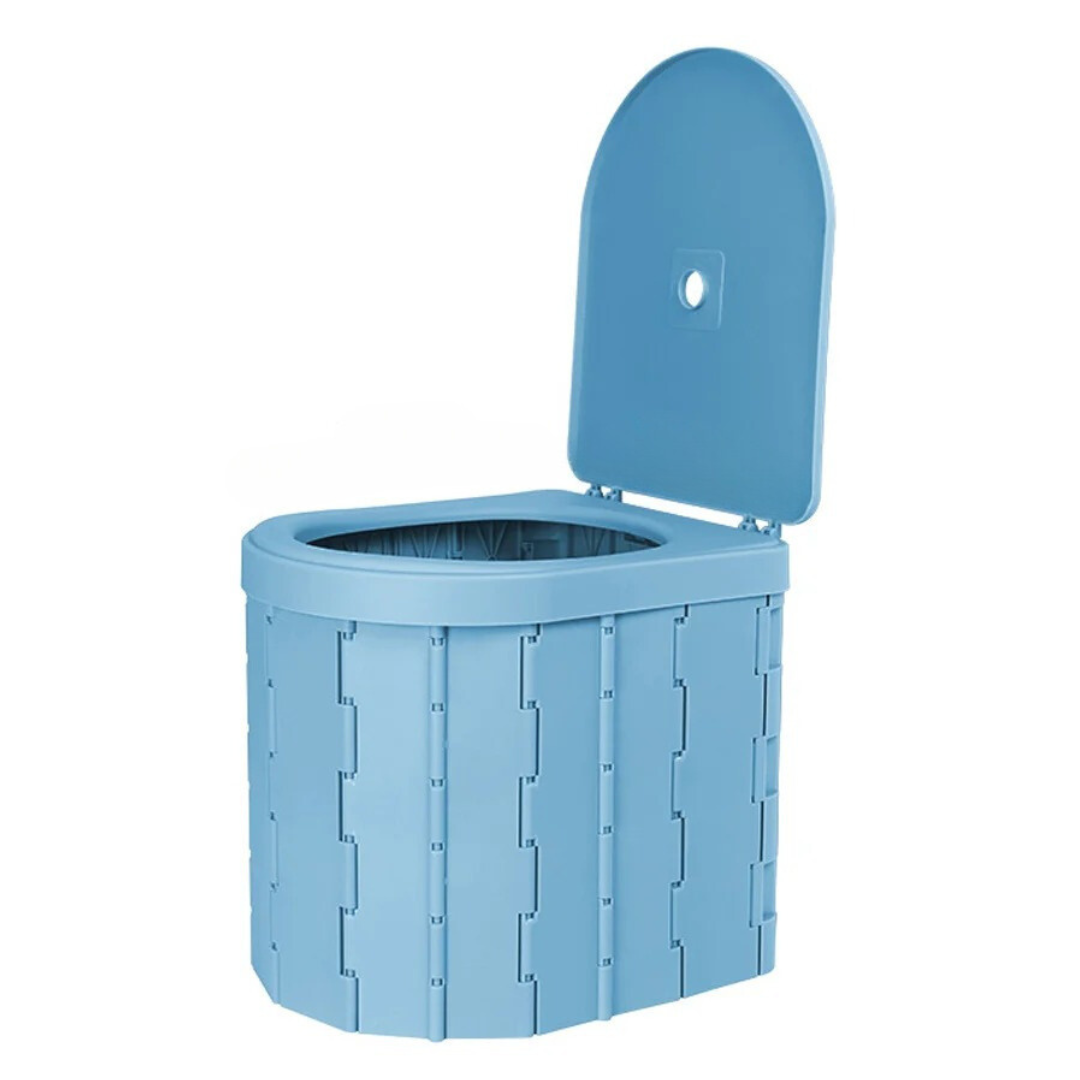 Sanitário dobrável portátil para camping