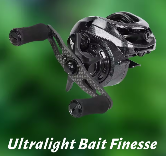 Carretilha Tsurinoya Spirit Fox 50 - 7.3:1