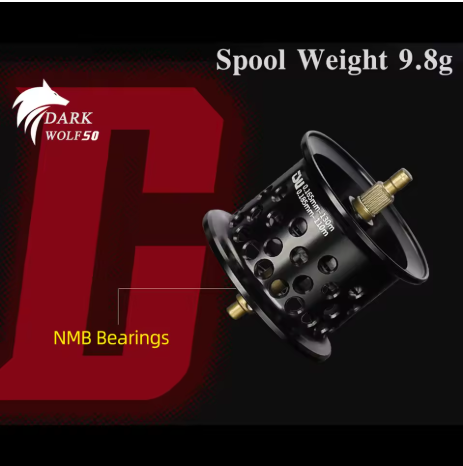 Carretilha Tsurinoya Dark Wolf 50 BFS