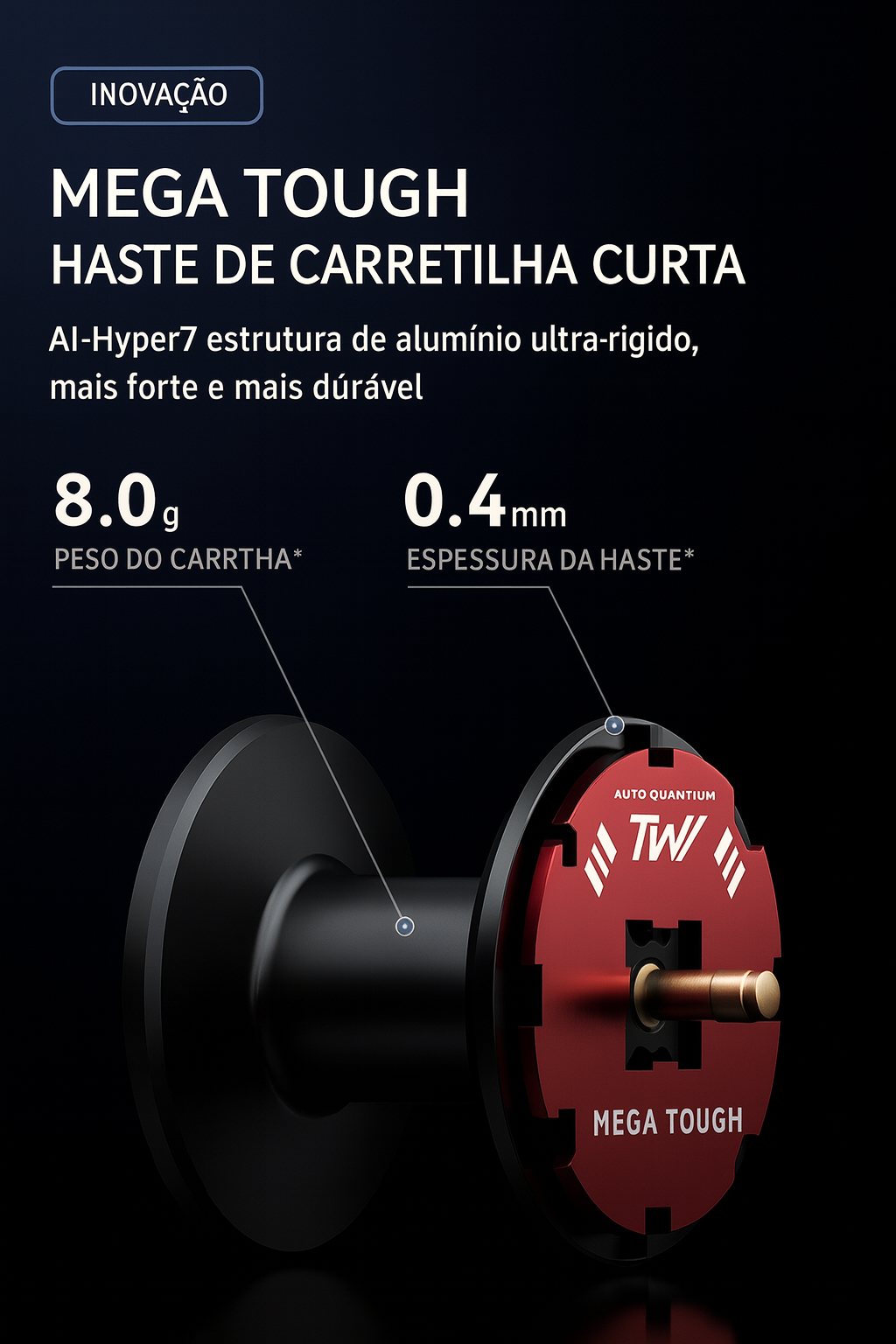 Carretilha Kastking Sharky Ultra Drive - Drag 7kg - 7.2:1