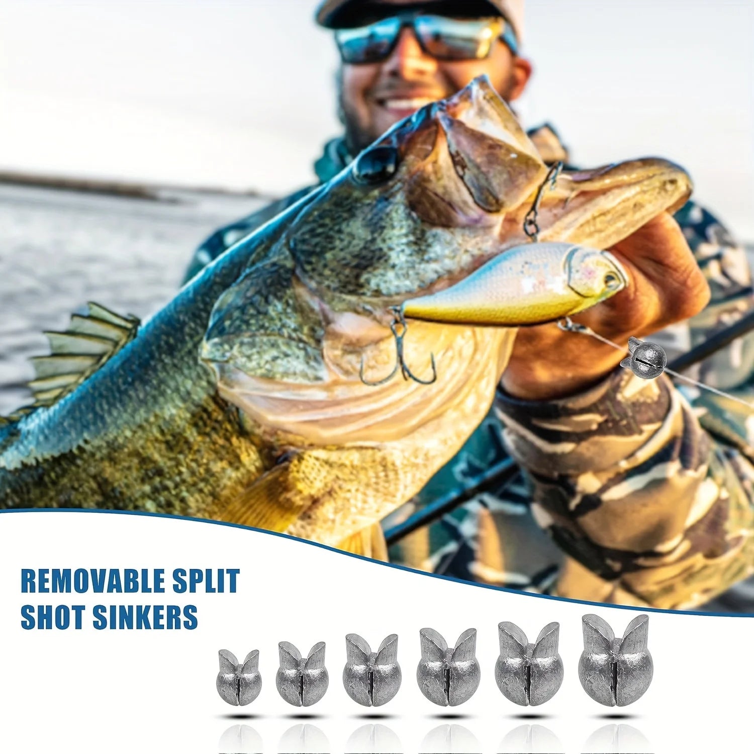 Kit 120 Peças Chumbadas - 5 Tamanhos