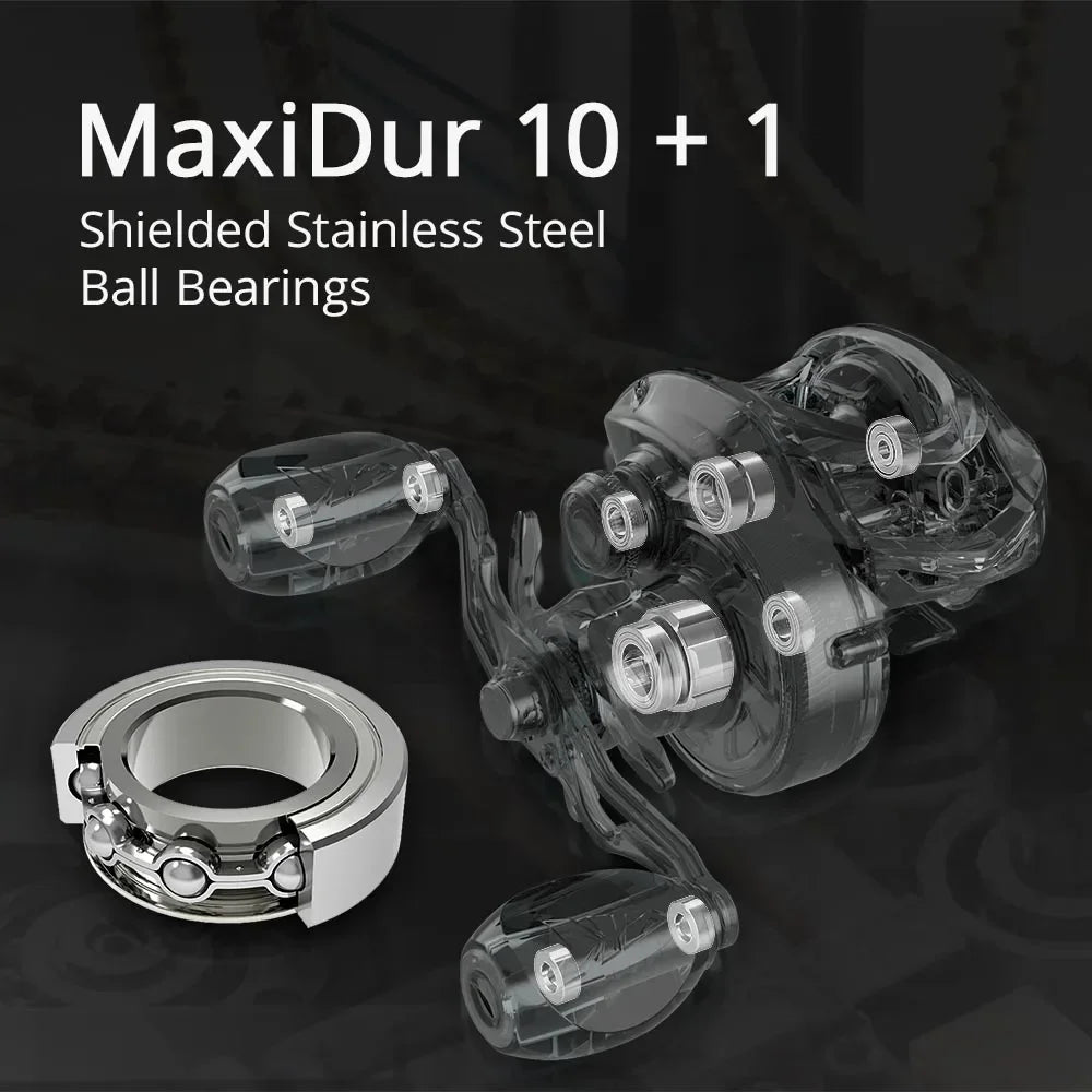 Carretilha Kastking Speed Demon Elite Cast - Black 11Rol 10.5.1