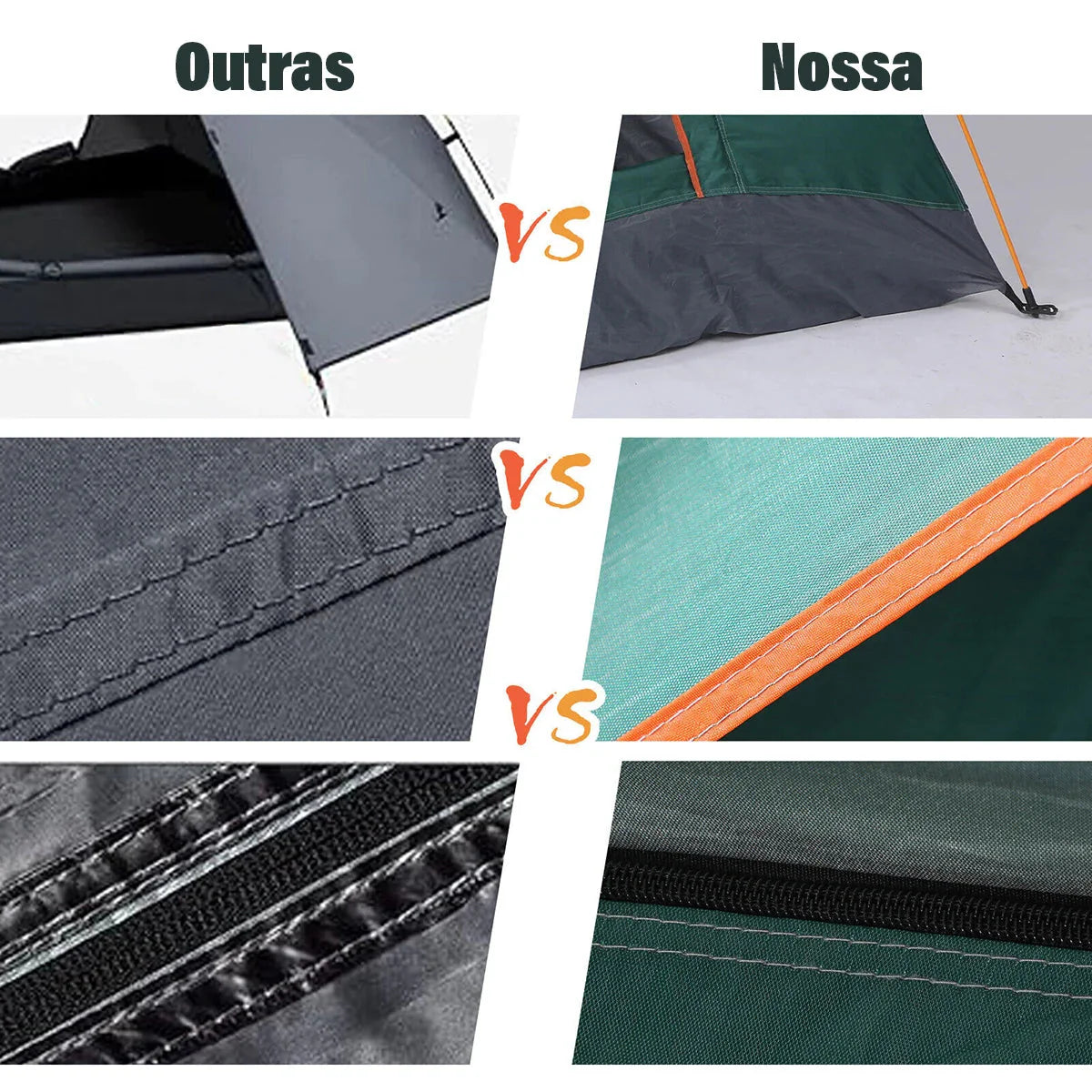 Barraca Automática Camping Impermeável - New Hawaii