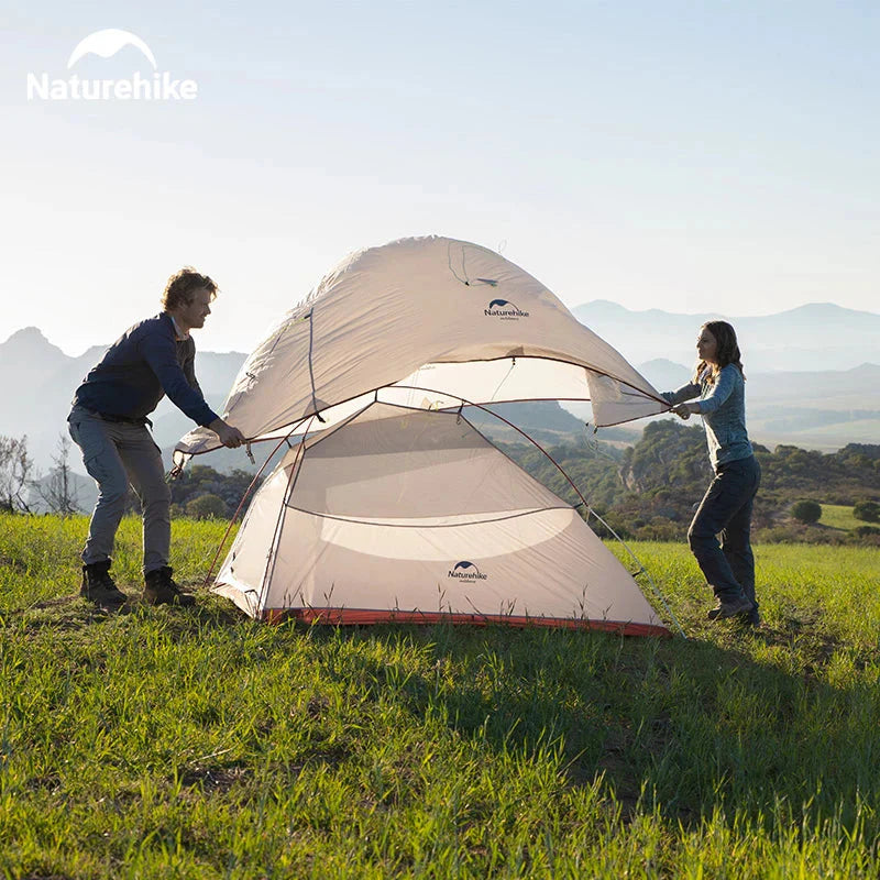 Barraca Camping/Trekking Ultraleve Impermeável PU4000mm - Naturehike