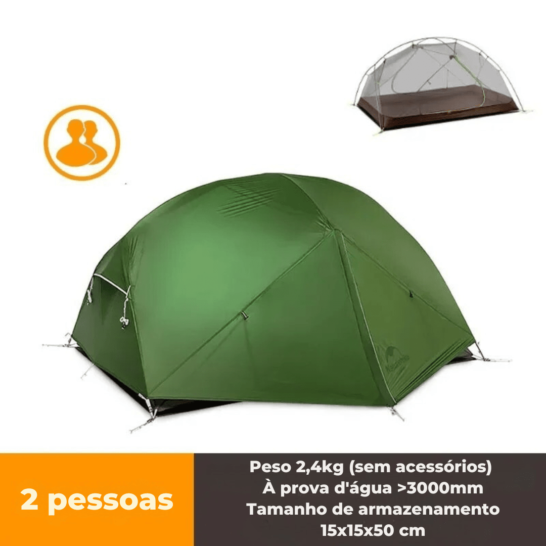 Barraca ultraleve 3 estações à prova d'água - Mongar