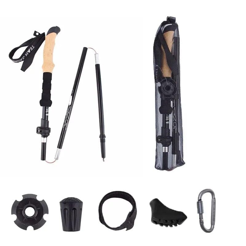 Kit 2 Bastões de Trekking Ergonômicos Ultraleves - Nordic