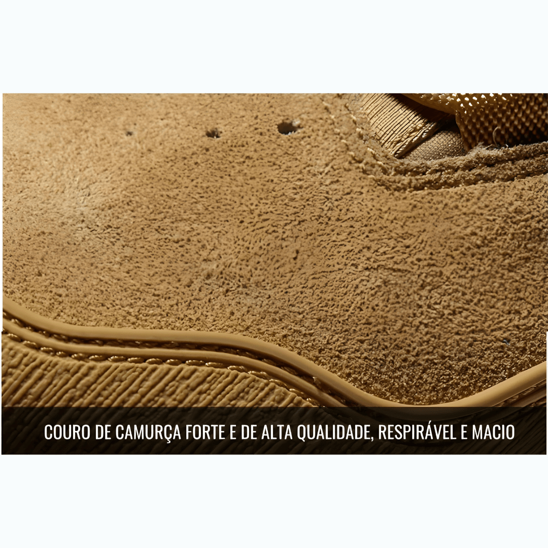 Botas de Trekking Couro Impermeável - Adventure