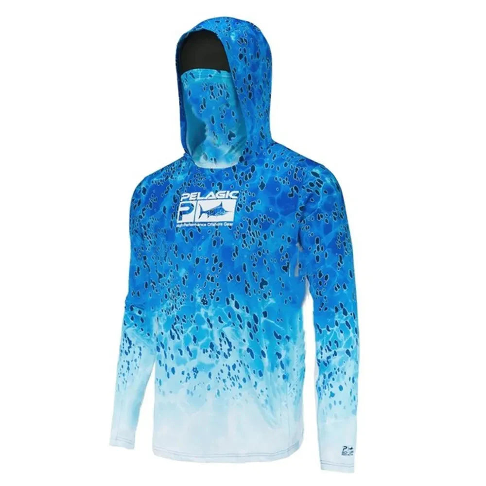 Camisa de Pesca Respirável Térmica Anti UV - Pelagic