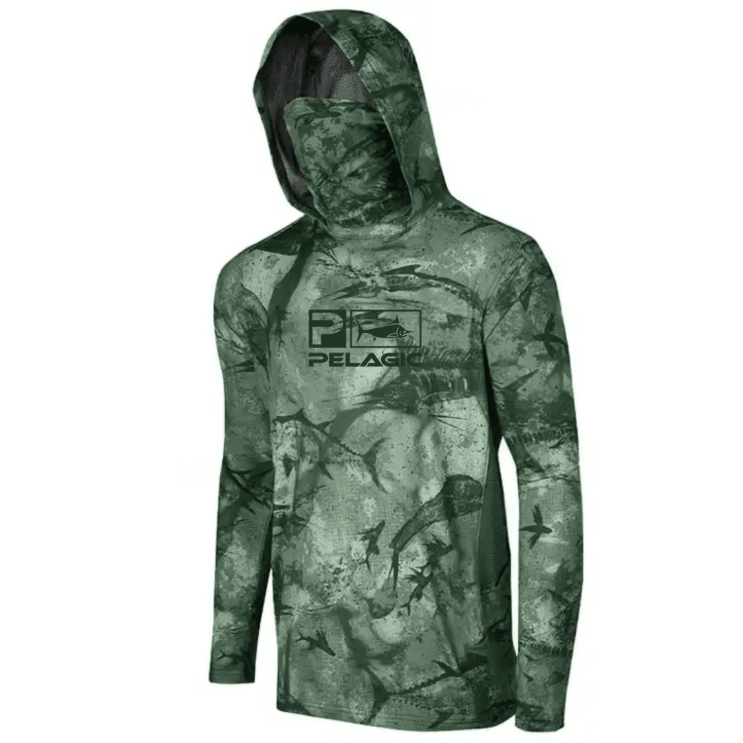 Camisa de Pesca Respirável Térmica Anti UV - Pelagic