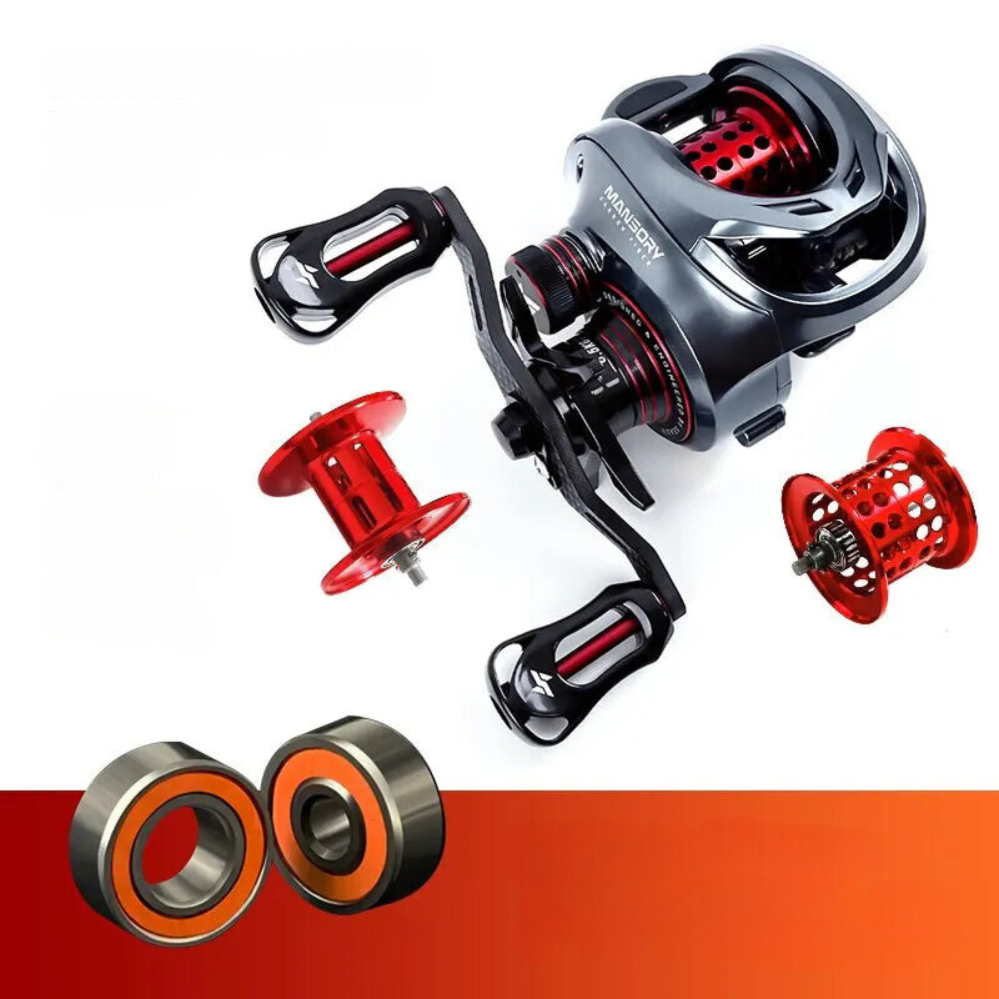 Carretilha SeaSir Mansory - 11 Rol - 8.5kg - 7.3:1