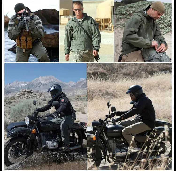 Jaqueta Tática Impermeável- SoftShell