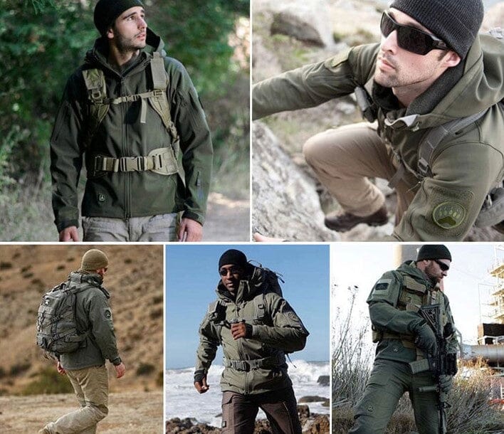 Jaqueta Tática Impermeável- SoftShell