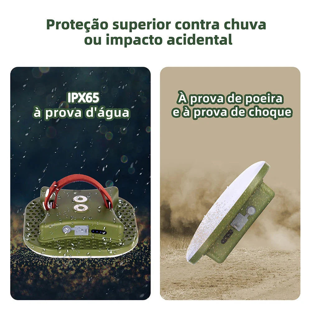 Luminária Portátil Recarregável Outdoor - MOSLIGHT