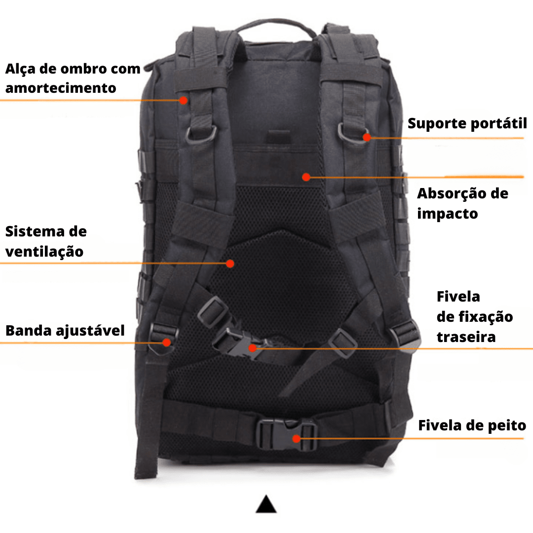 Mochila Tática Militar 50L - Elite
