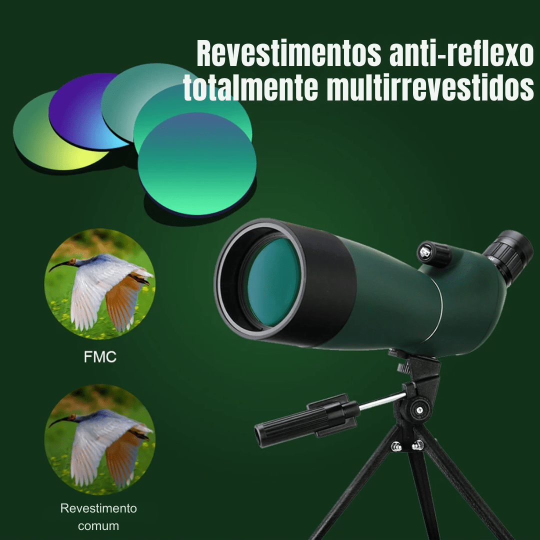 Telescópio Longo Alcance À Prova D'Água para Camping 25-75x70 SV28 - SVBONY