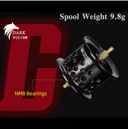 Carretilha Tsurinoya Dark Wolf 50 BFS