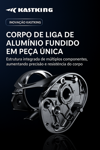 Carretilha Kastking Sharky Ultra Drive - Drag 7kg - 7.2:1