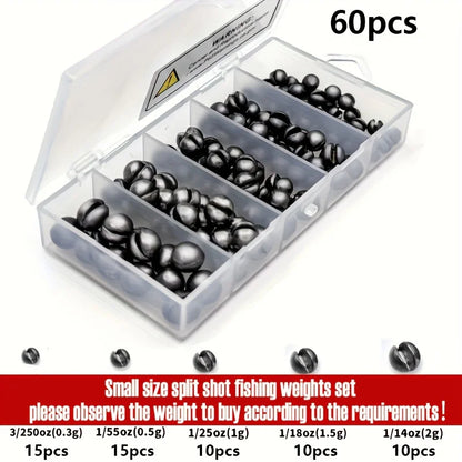 Kit 120 Peças Chumbadas - 5 Tamanhos