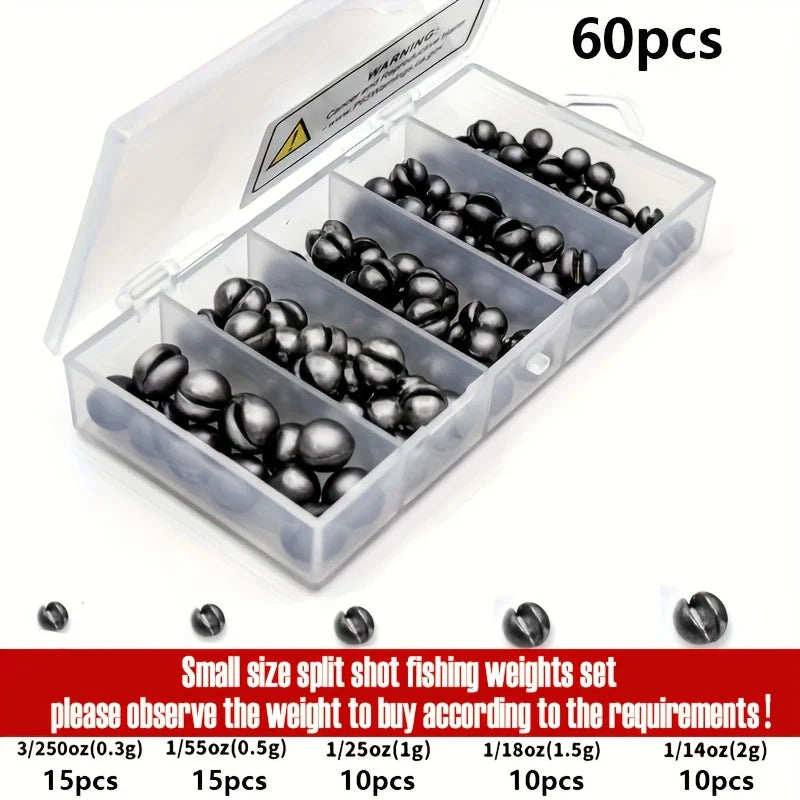 Kit 120 Peças Chumbadas - 5 Tamanhos