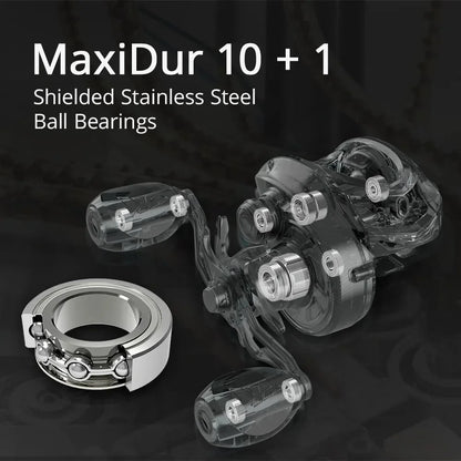 Carretilha Kastking Speed Demon Elite Cast - Black 11Rol 10.5.1