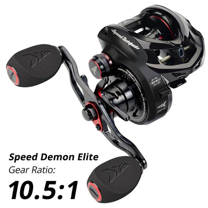 Carretilha Kastking Speed Demon Elite Cast - Black 11Rol 10.5.1