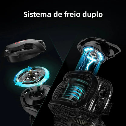 Carretilha Piscifun Carbono XCS - 8kg - 8.1:1