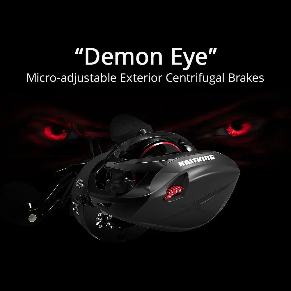 Carretilha Kastking Speed Demon Elite Cast - Black 11Rol 10.5.1