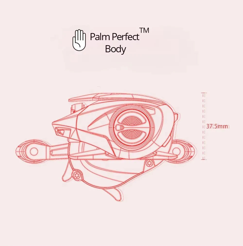 Carretilha Kastking Black Valiant Eagle II - 5KG - 8.4:1