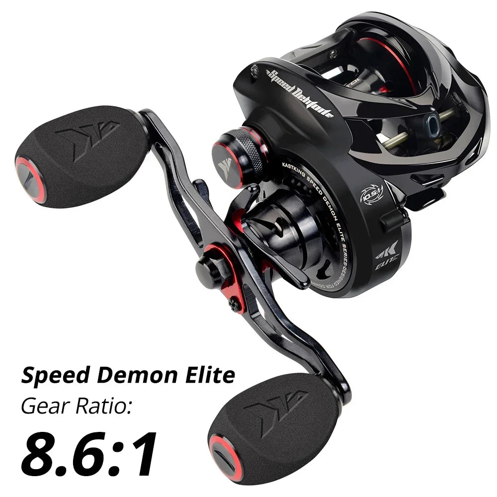 Carretilha Kastking Speed Demon Elite Cast - Black 11Rol 10.5.1