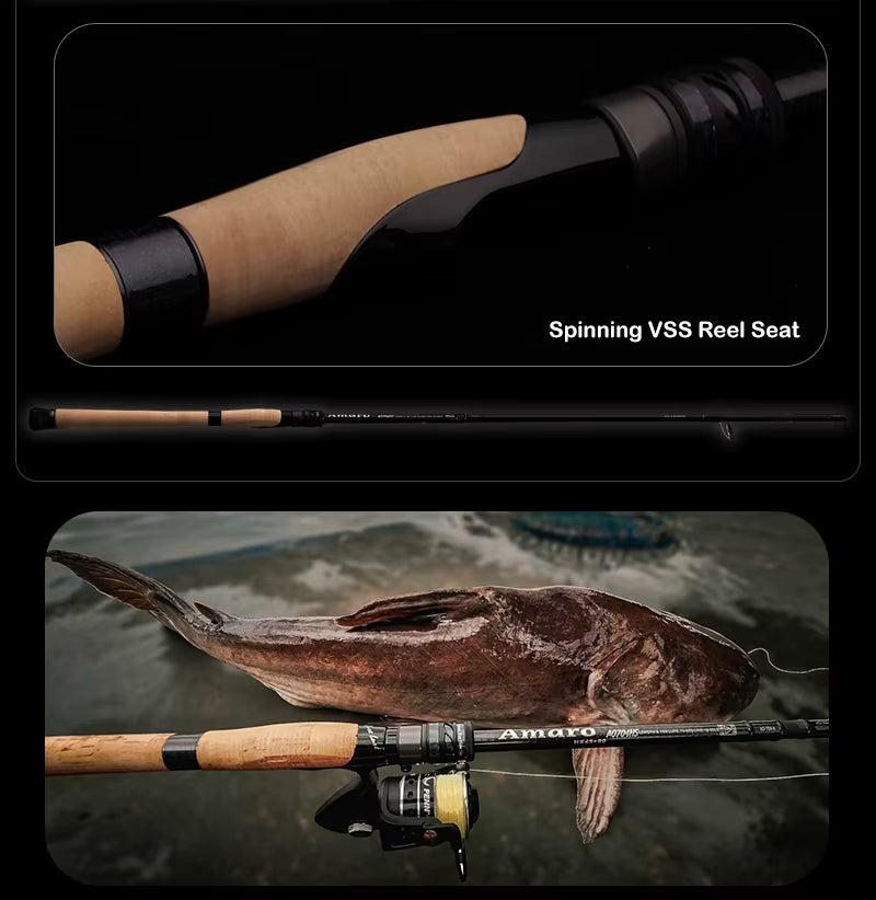 Vara de Molinete Purelure Amaro Pro