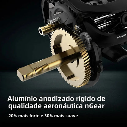 Carretilha Piscifun Carbono XCS - 8kg - 8.1:1