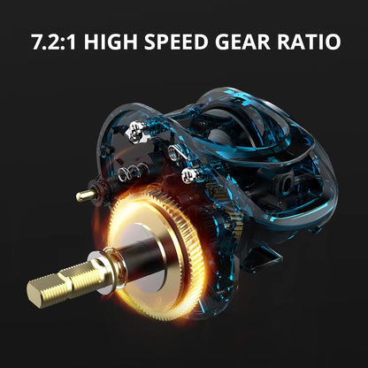 Carretilha Kastking Brutus - Drag 8kg - 7.2:1