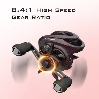 Carretilha Kastking Valiant Eagle Pro - Drag 6kg - 8.4:1