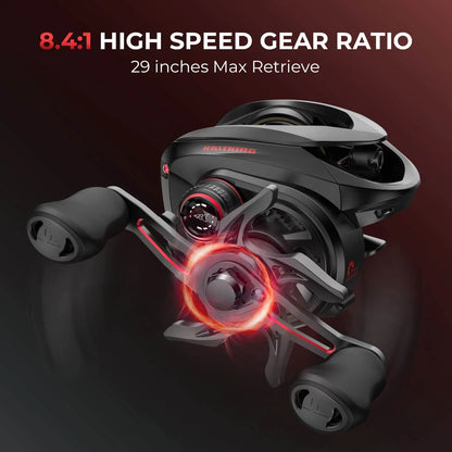 Carretilha Kastking Black Valiant Eagle II - 5KG - 8.4:1