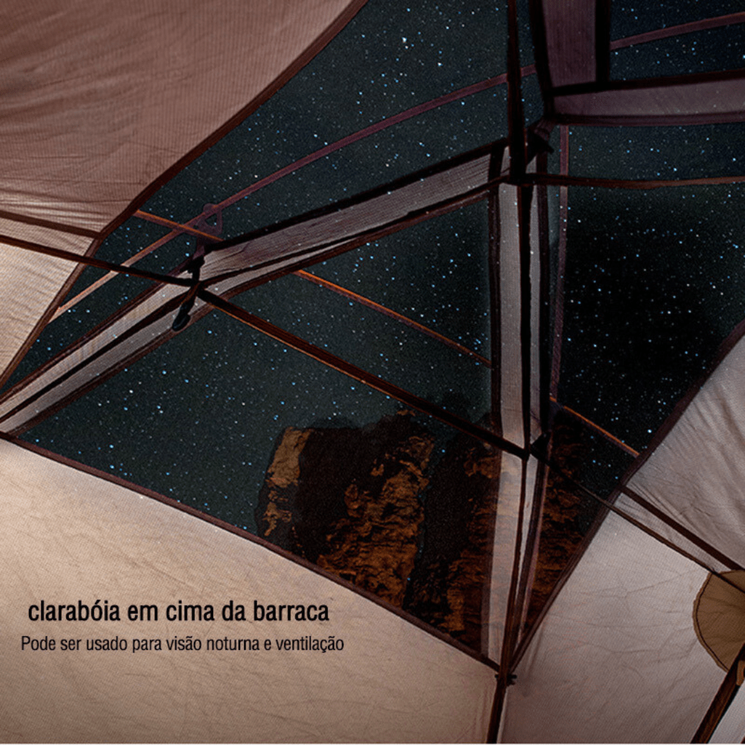 Barraca 20D Nylon 2 Pessoas Ultraleve À Prova D'Água - Naturehike