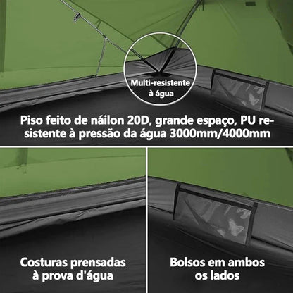 Barraca ultraleve 3 estações à prova d'água - Mongar