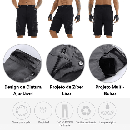 Bermuda Outdoor Respirável Impermeável - X-Tiger