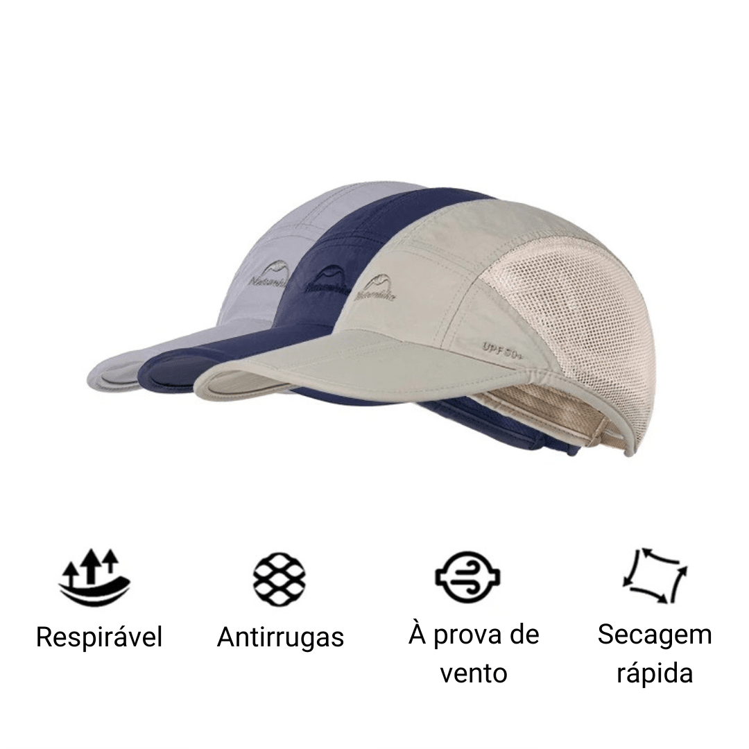 Boné Respirável Quick dry UPF 50+ - Naturehike