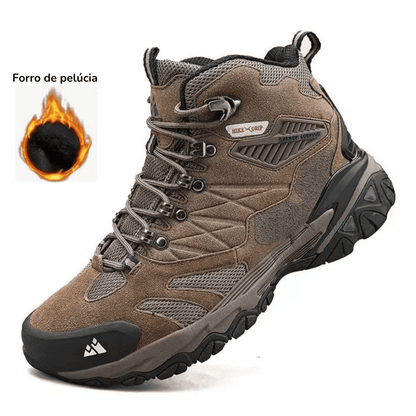 Bota Tática de Camurça Pelúcida - Hikeup