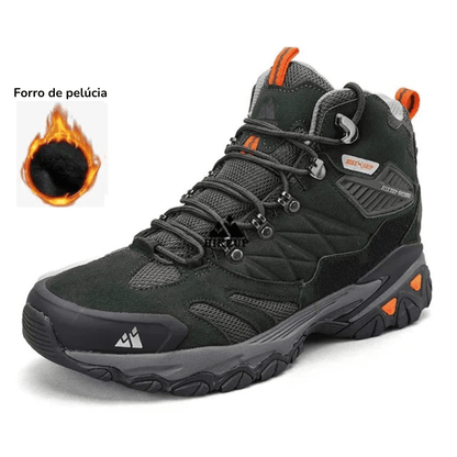Bota Tática de Camurça Pelúcida - Hikeup