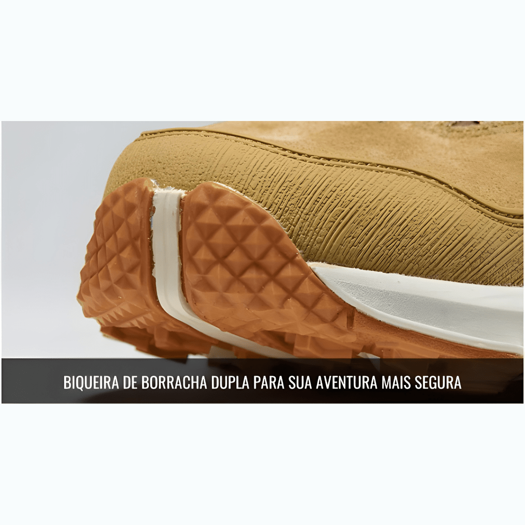 Botas de Trekking Couro Impermeável - Adventure