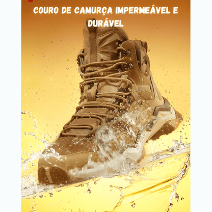 Botas de Trekking Couro Impermeável - Adventure