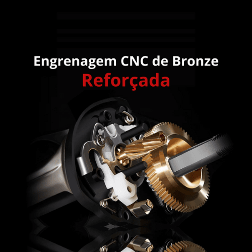 Carretilha Piscifun Torrent - 8.1 KG - 7.1:1