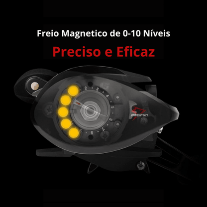 Carretilha Piscifun Torrent - 8.1 KG - 7.1:1