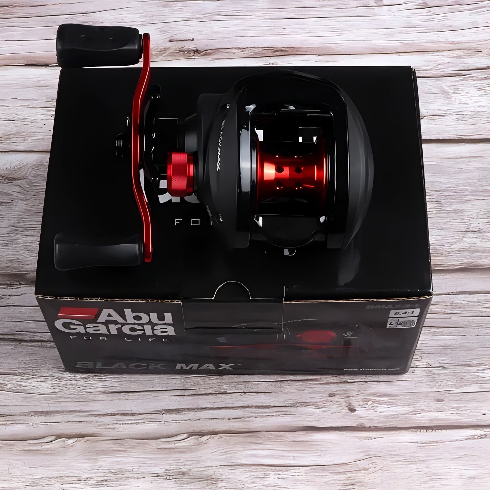 Carretilha Abu Garcia Black Max 3 Drag 8,1 kg 5 Rolamentos de Aço