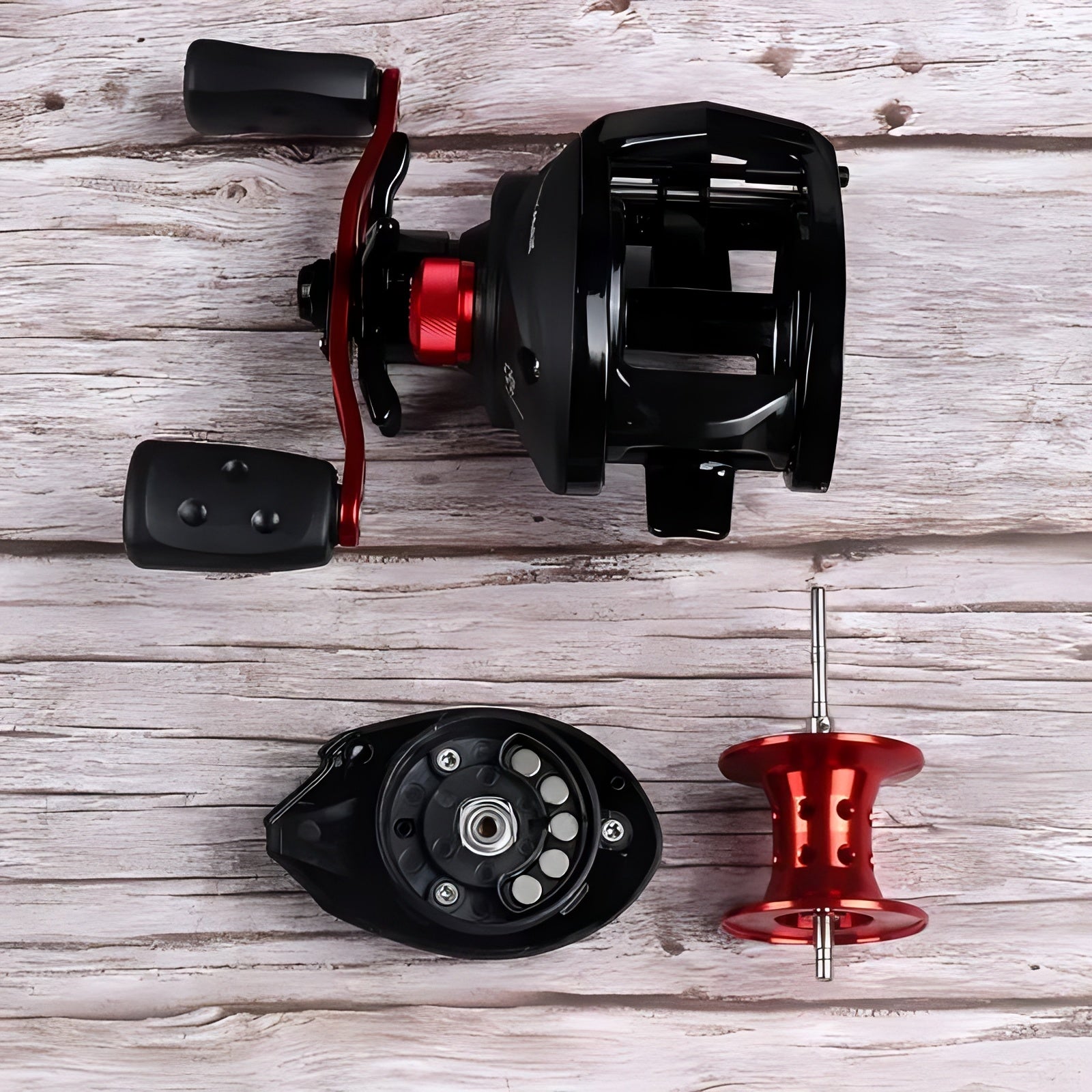 Carretilha Abu Garcia Black Max 3 Drag 8,1 kg 5 Rolamentos de Aço