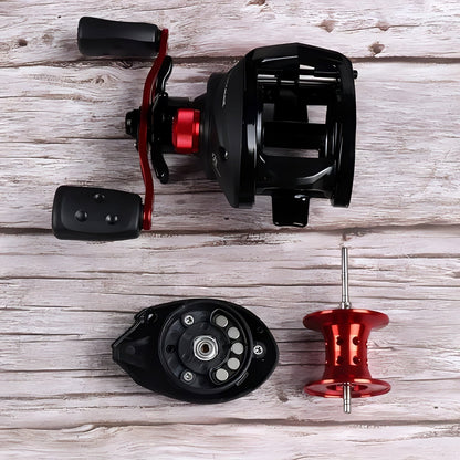 Carretilha Abu Garcia Black Max 3 Drag 8,1 kg 5 Rolamentos de Aço