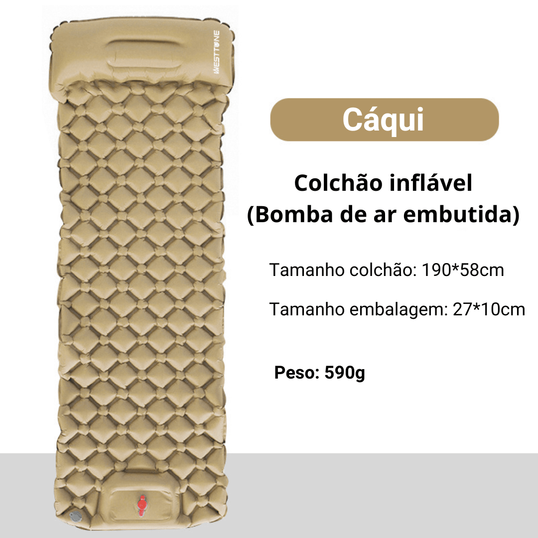Colchão Inflável Embutido Ultraleve - Westtone