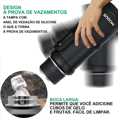 Garrafa térmica de aço inoxidável isolada a vácuo outdoor - Modus