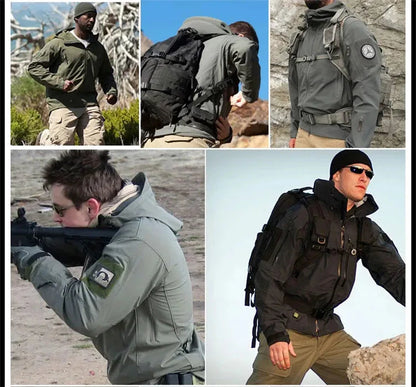 Jaqueta Tática Impermeável- SoftShell